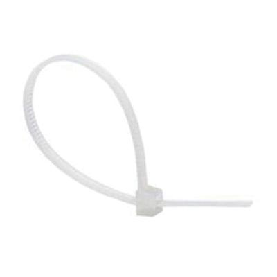 Rheem® 455065 Wire and Cable Tie, 5-3/4 in L, Nylon, 1-1/2 in Max Bundle Dia, 40 lb Tensile Strength, Natural, 9/64 in W