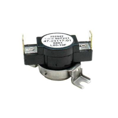 Protech&reg; 47-23117-01 1-Pole General Purpose Auto Reset Limit Control Switch, 25A, 230VAC, Gray