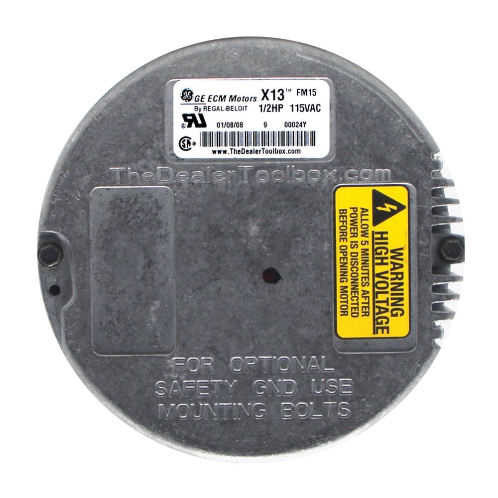 Rheem® X-13 Blank Direct Drive Variable Speed Blower Motor, 1/2 HP, 120V thumbnail 2