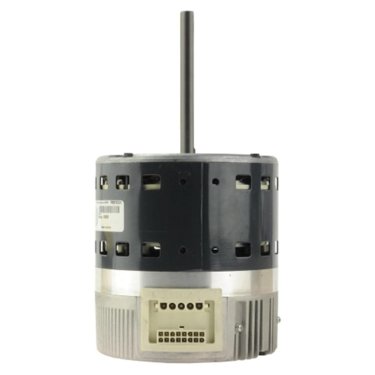 The EON ECM Blower Motor, designed for HVAC applications, offers variable speed functionality with a power rating of 1/2 HP and a voltage range of 120 - 240V, ideal for both tradespeople and DIY enthusiasts seeking efficiency and reliability in heating and cooling projects. thumbnail 2