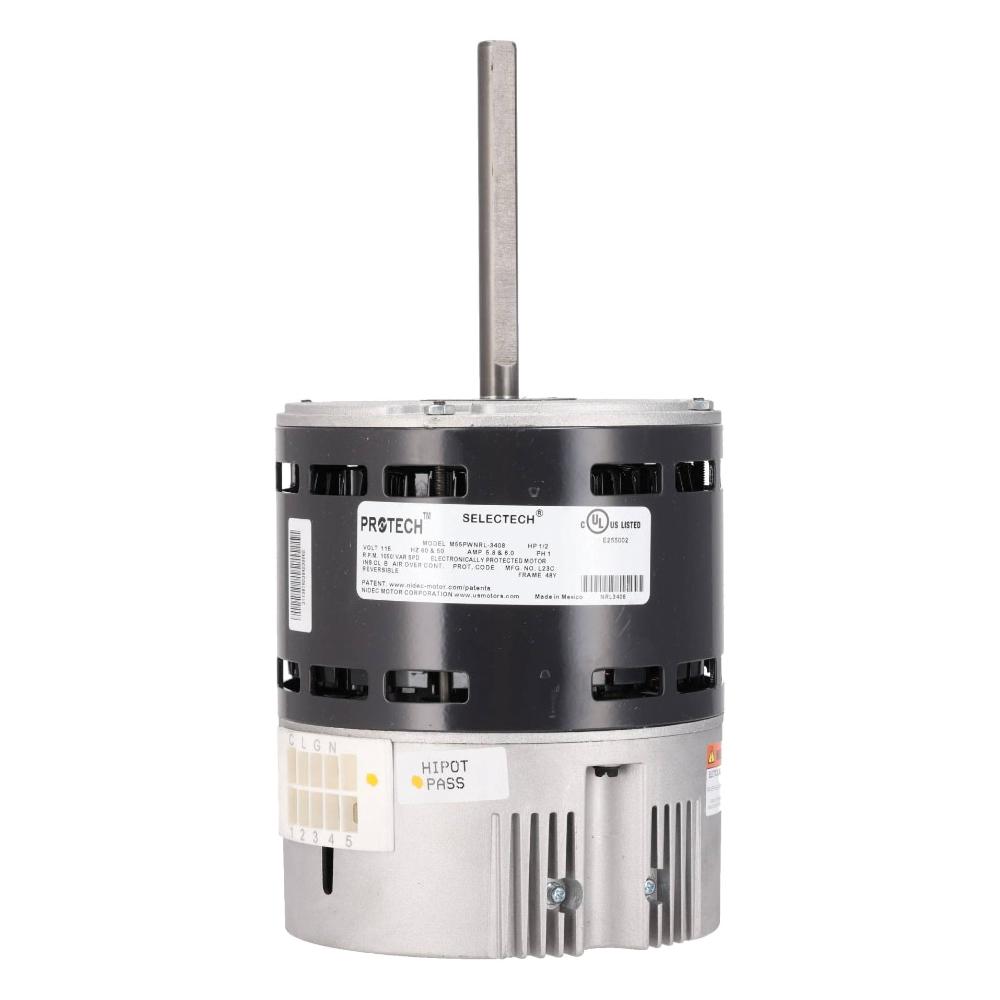 Rheem® 51-106541-00 Condenser Motor, 1/2 hp, 120 V, 60 Hz, 1 ph, 48Y Frame