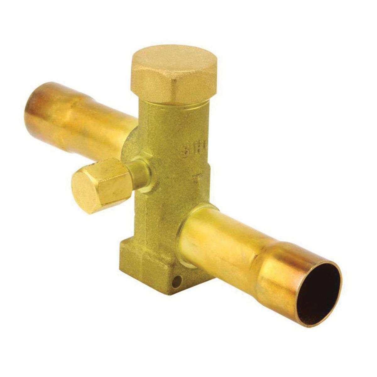 Rheem® 61-104914-03 Service Valve, 3/4 in, Sweat ODF, 600 lbf/sq-in, Brass