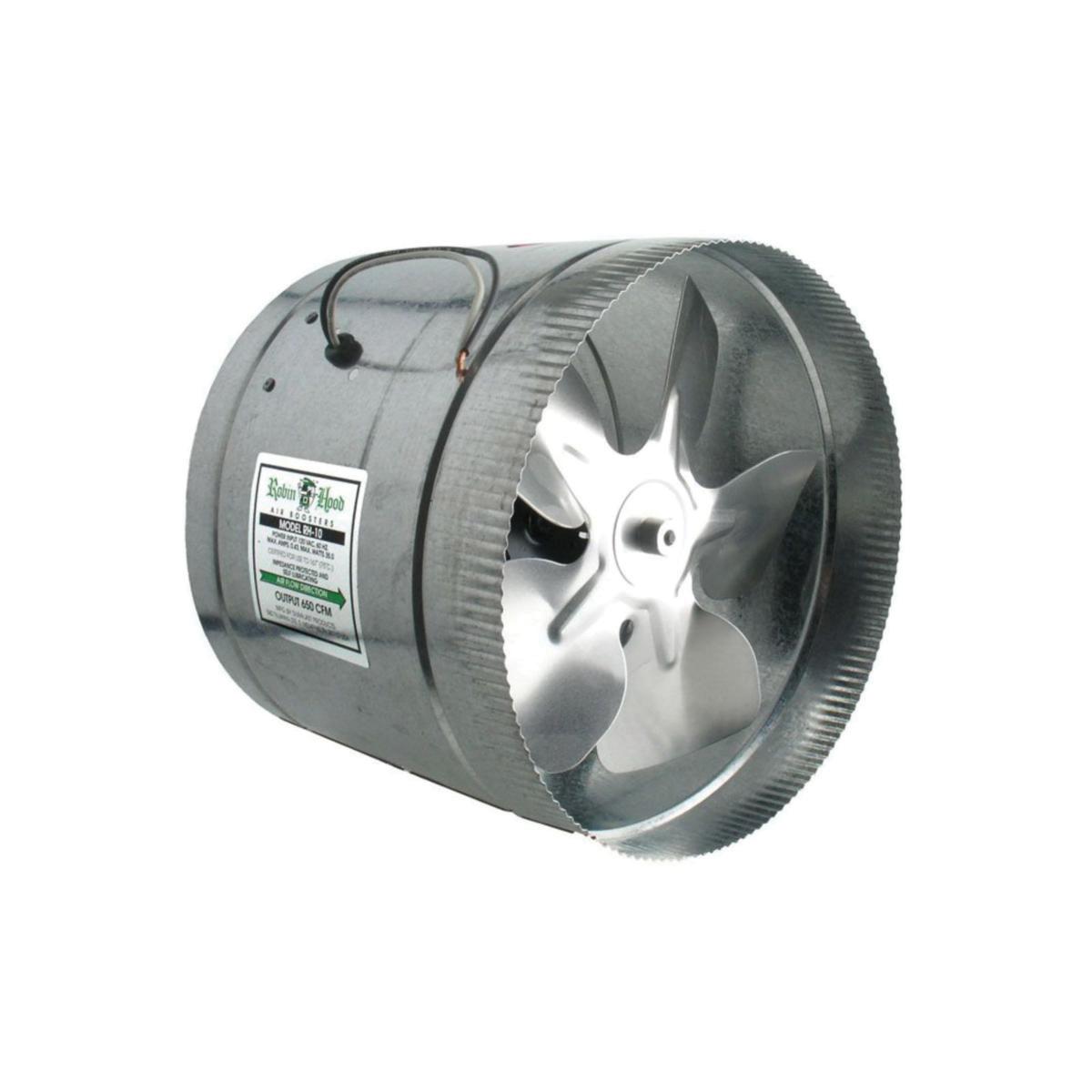 Rheem® 84-25253-01 Duct Air Booster, 6 in, 120 V, 240 cfm, Metal