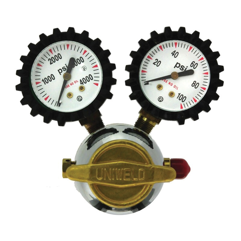 Rheem® 87-RO Oxygen Regulator, 3/8 in Outlet Connection, 1-1/2 in Gauge, 2 to 60 psi Delivery Pressure