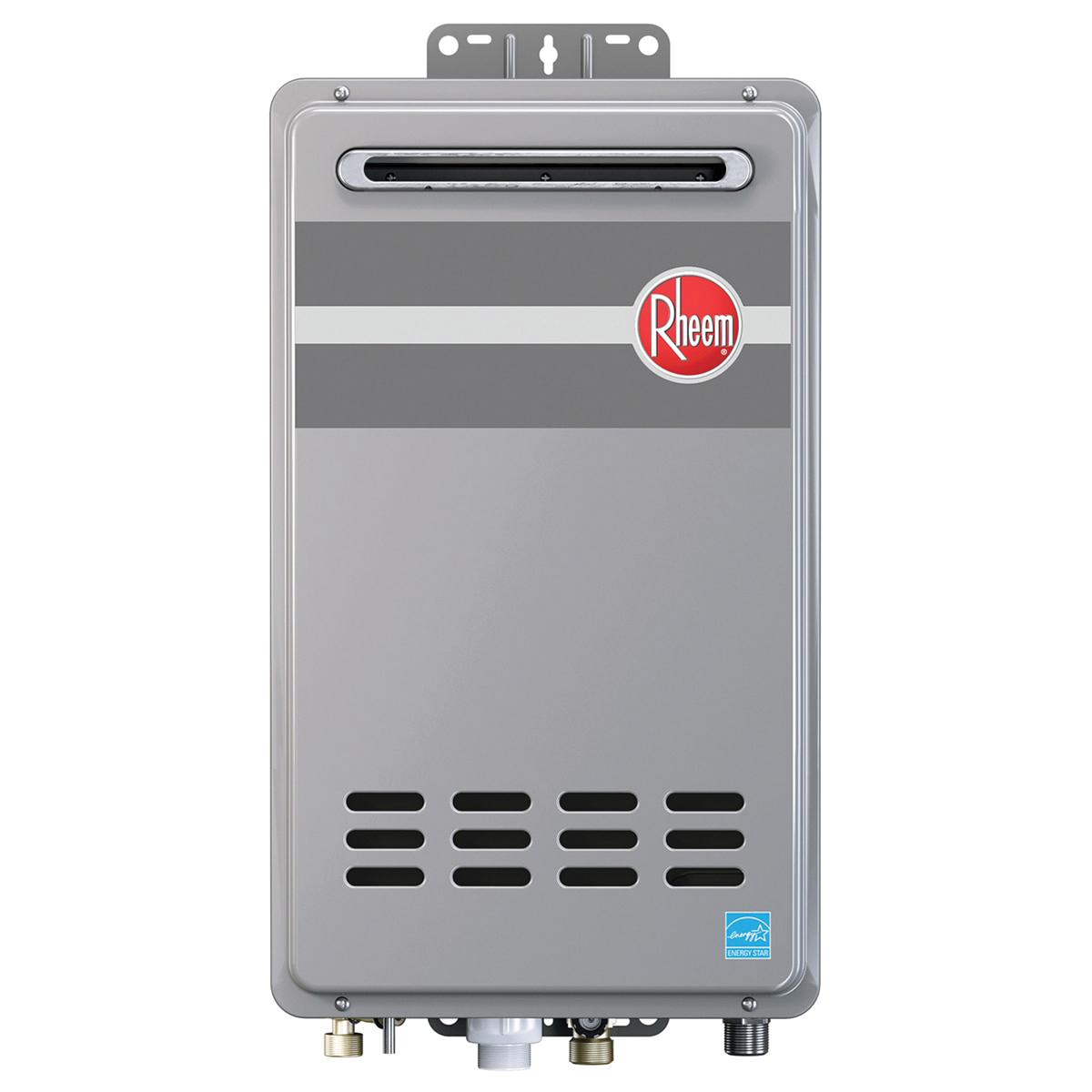 Rheem® RTG-95XLN Low Nox Version Outdoor Condensing Tankless Gas Water Heater, 11000 - 199900 BTUH, 3.3 to 9.5 gpm