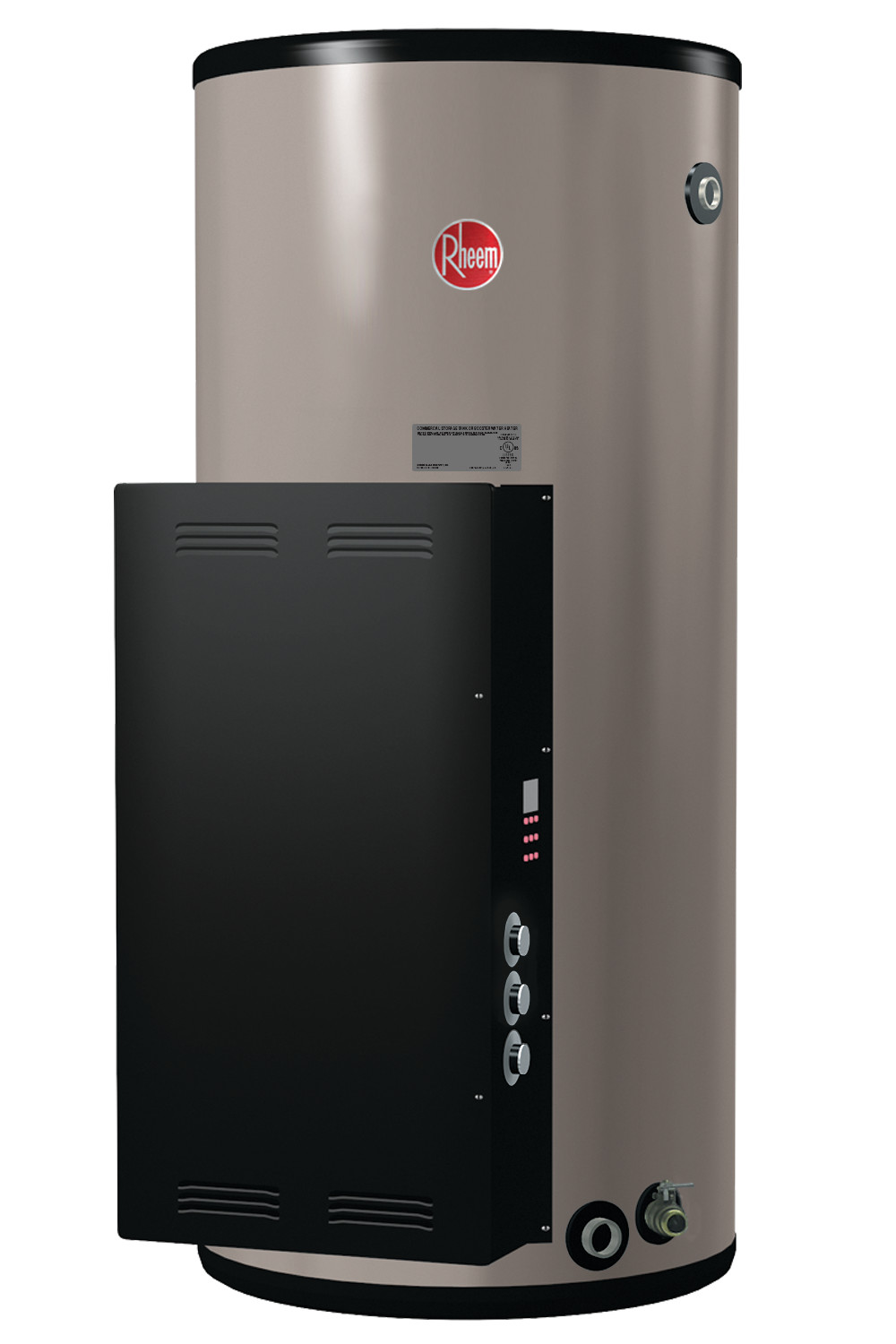 Commercial Heavy-Duty 85 Gal. 240-Volt 18 kW 3 Phase Electric Surface Thermostat Tank Water Heater thumbnail 2