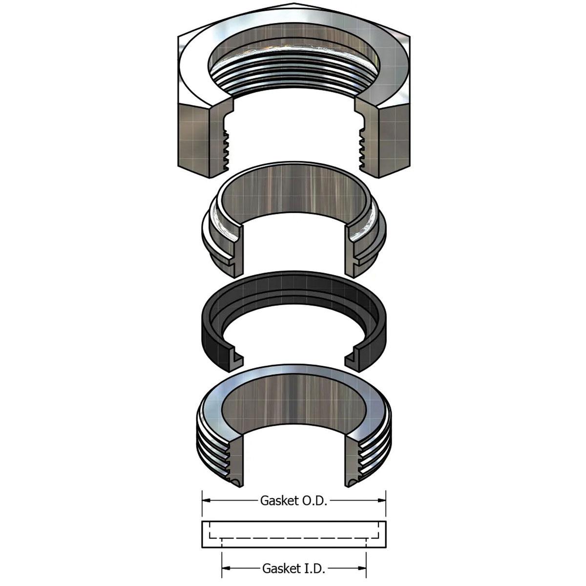 Rubber Fab 40JPU-200 FP-40JPU-2