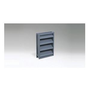 Ruskin&reg; ELF375DX 36X36 Stationary Louver, Drainable Blades, 4.49 sq-ft Net Free Area, All Aluminum