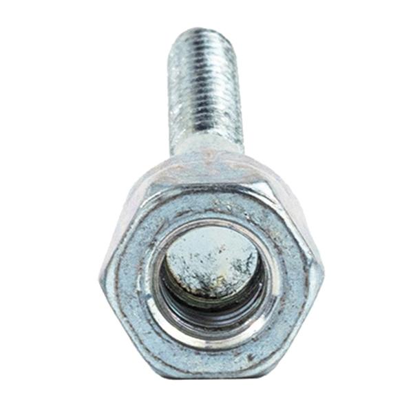 SAMMYS® 8010957 Vertical-Mount Threaded Rod Wood Anchor, Imperial, 1/4 in Dia, 3 in L, Steel, Electro-Zinc