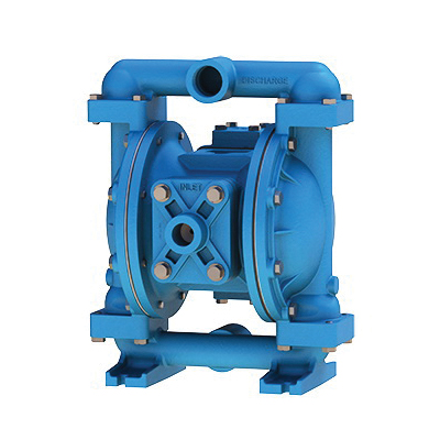 SANDPIPER® S1F S1FB1ABWANS000 Air Operated Double Diaphragm Pump, 1 in Nominal, NPT Connection, 45 gpm, Aluminum
