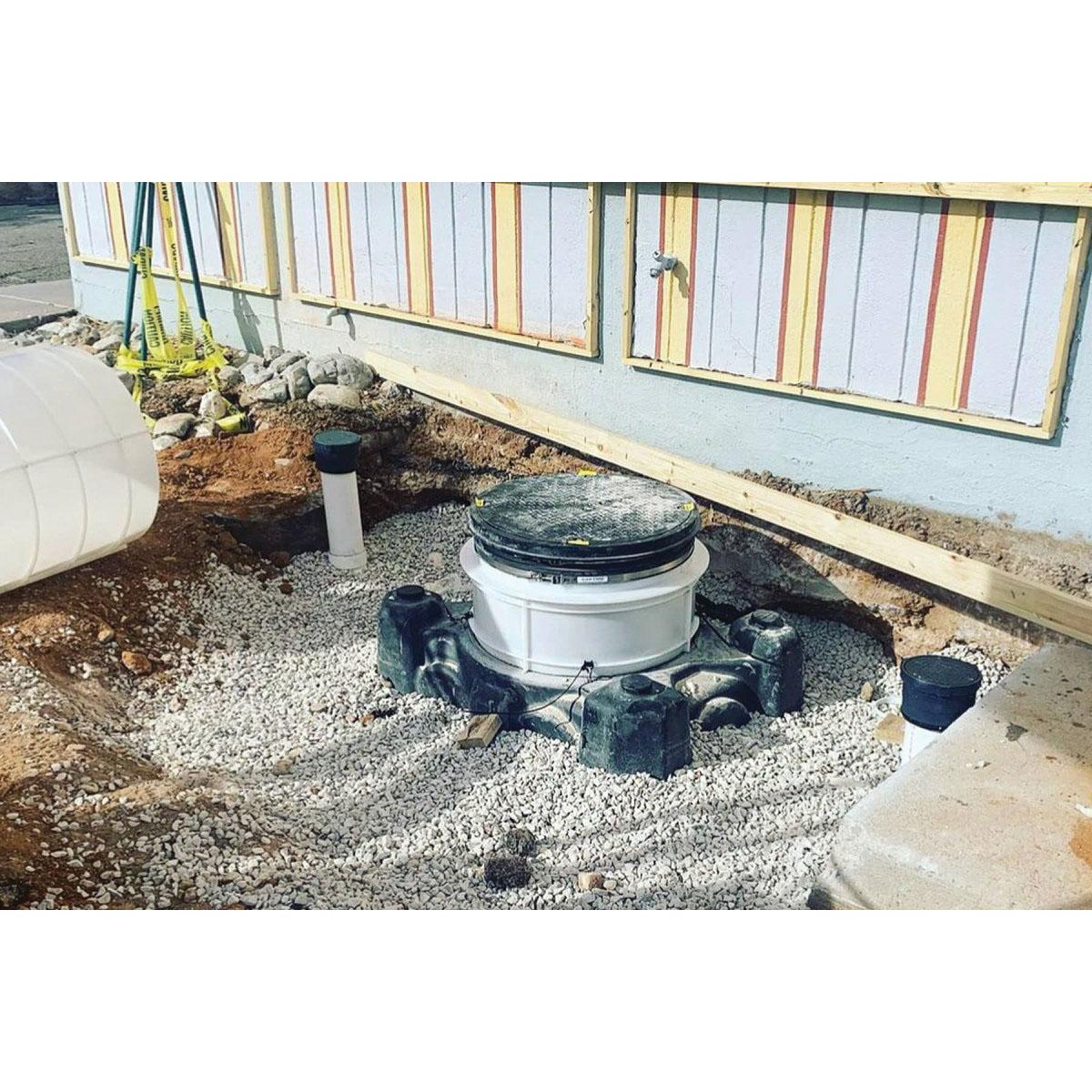 SCHIER GB-75 Hydromechanical Grease Interceptor with H-20 Rated Cast Iron Cover, Indoor/Outdoor, 125 Gallon Liquid Capacity thumbnail 3