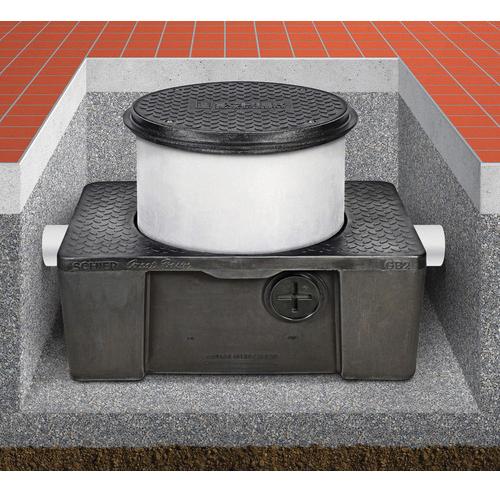 SCHIER GB3 Hydromechanical Grease Interceptor, Indoor, 40 Gallon Liquid Capacity thumbnail 2