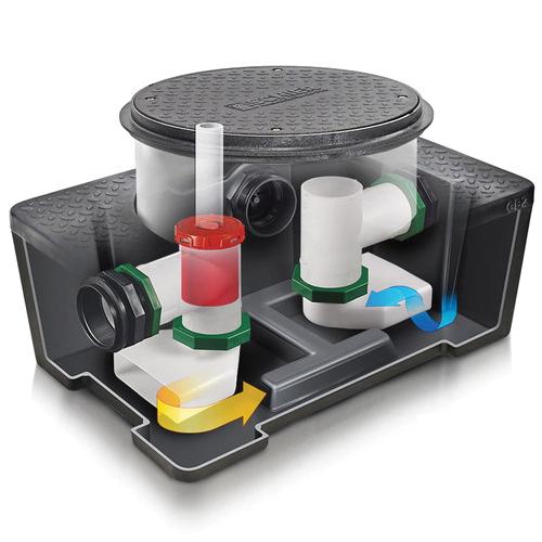 SCHIER GB3 Hydromechanical Grease Interceptor, Indoor, 40 Gallon Liquid Capacity thumbnail 4