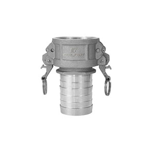SEAL FAST C 400ALSK Self-Locking Cam and Groove Coupling, 4 in Type C x 4 in Hose Shank, Aluminum