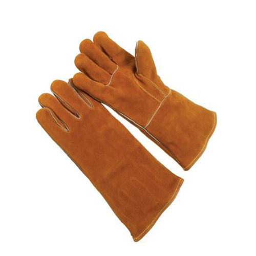 SEATTLE GLOVE 7480K-RY-XL Welding Gloves, XL, 36 cm L, Straight Thumb, Open Cuff, Cowhide Leather Glove