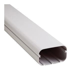 SLIMDUCT&reg; 85214 Soffit Inlet, For Use With: AC Systems, PVC, White, 5-3/4 in L, 6-7/8 in W, 5-3/4 in H