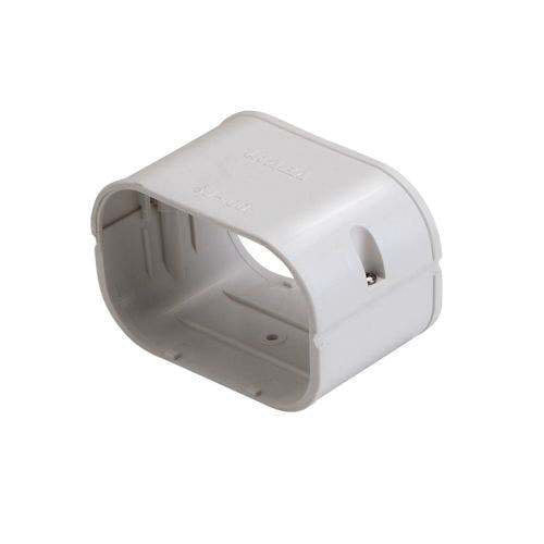 SLIMDUCT&reg; SJ-100-W Coupler, For Use With: Conventional Air Conditioner Systems, High Velocity Air Conditioner Systems