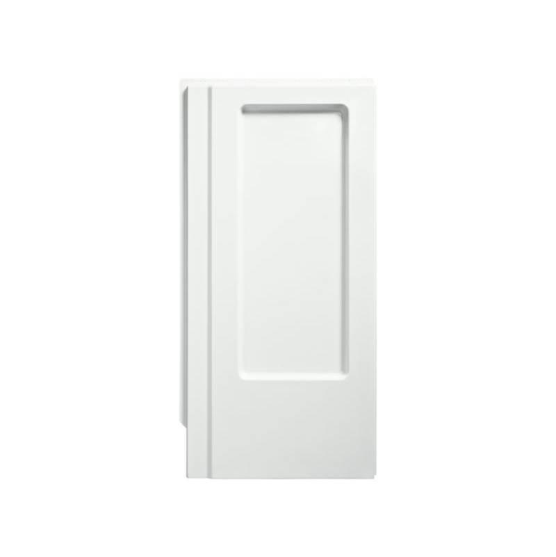 Sterling Plumbing OC-SS-39 39-3/8 inch Vikrell Shower End Wall Set with Aging in Place Backerboards, White
