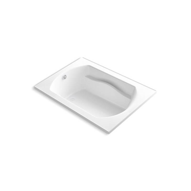 Sterling Plumbing Lawson Tile-In Rectangular Solid Vikrell Drop-In Tub, 60 inch L x 42 inch W x 20 inch D, White