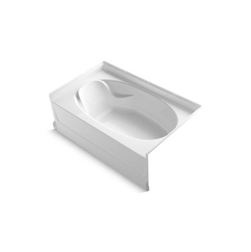 STERLING® Ensemble™ 71101122-0 Bathtub, Soaking Bath Therapy, 60 in L, 37-1/2 in W, Right Drain Location, High Gloss thumbnail 2