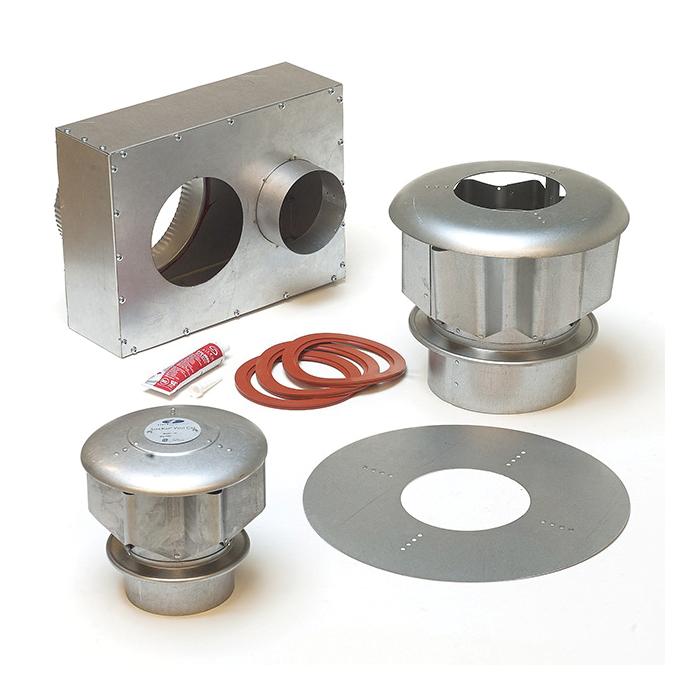 5'' Vertical Combustion Air Inlet Kit, XF/XC 100 - 250 MBH