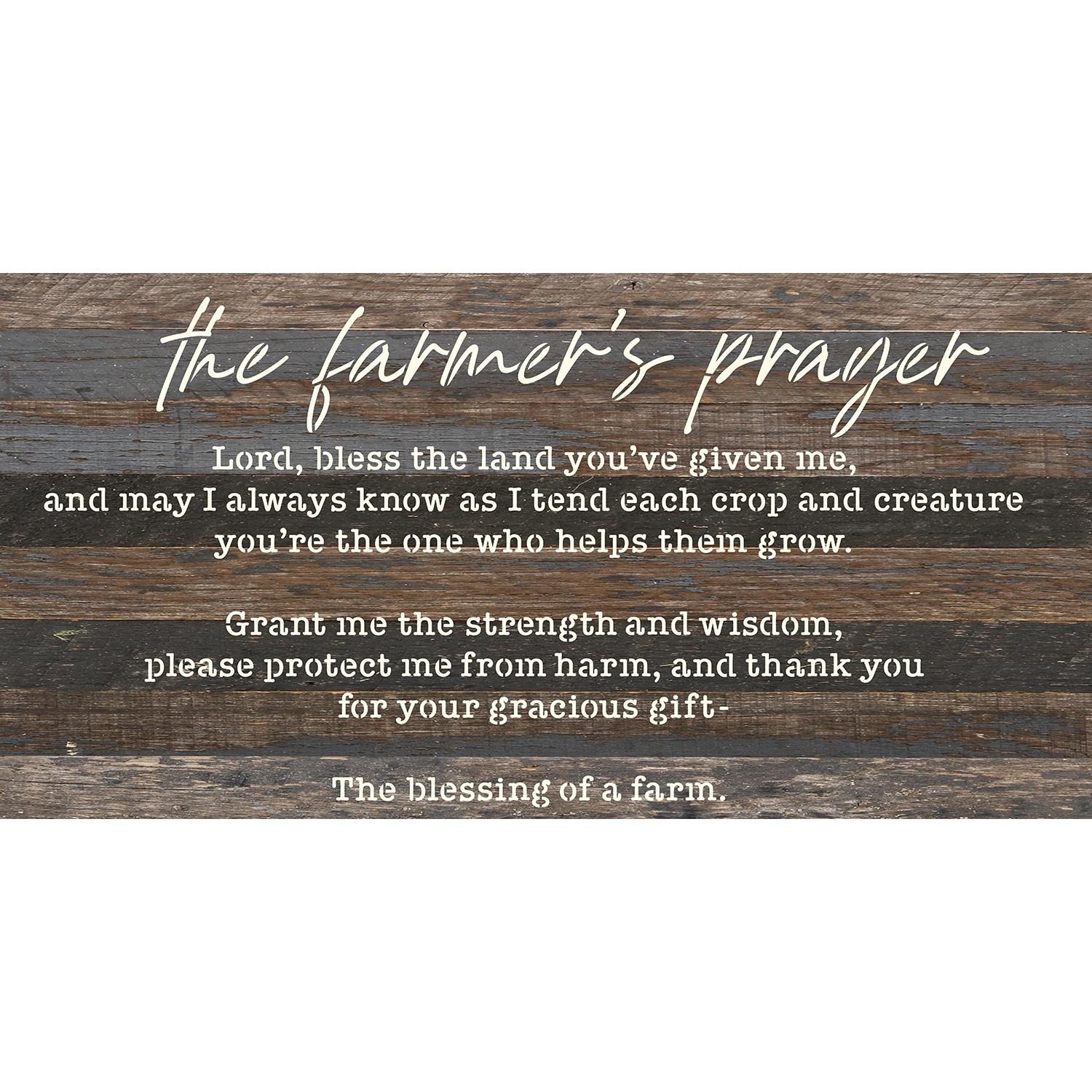 Second Nature by Hand 2412FARMERPRAYER-NR