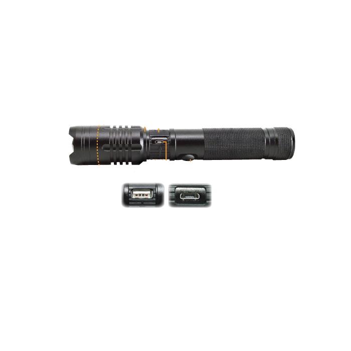 Sensible Products® HRF-1 High Performance Rechargeable Flashlight, LED Bulb, 620 Lumens Lumens, 900 ft Beam Distance