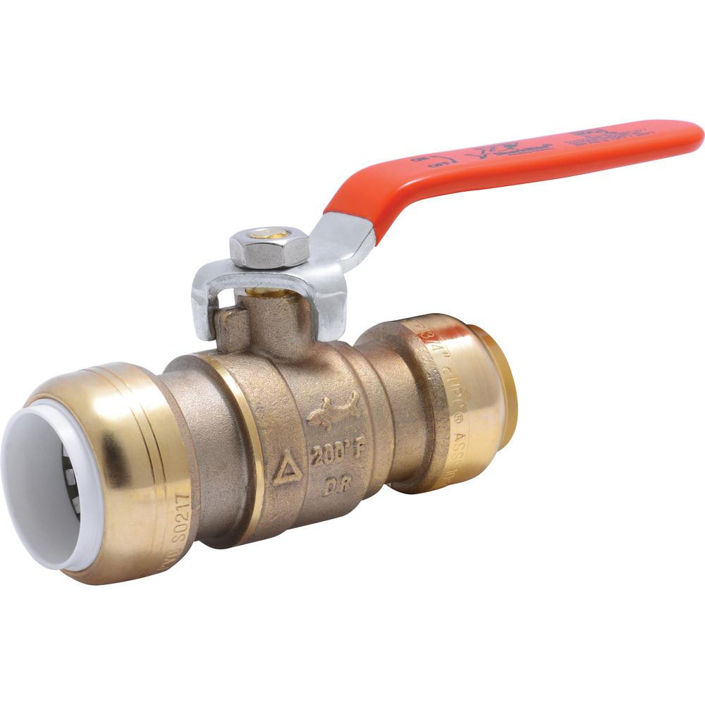 SHARKBITE 25550LF 3/4x3/4 PVCxCTS LF BALL VALVE