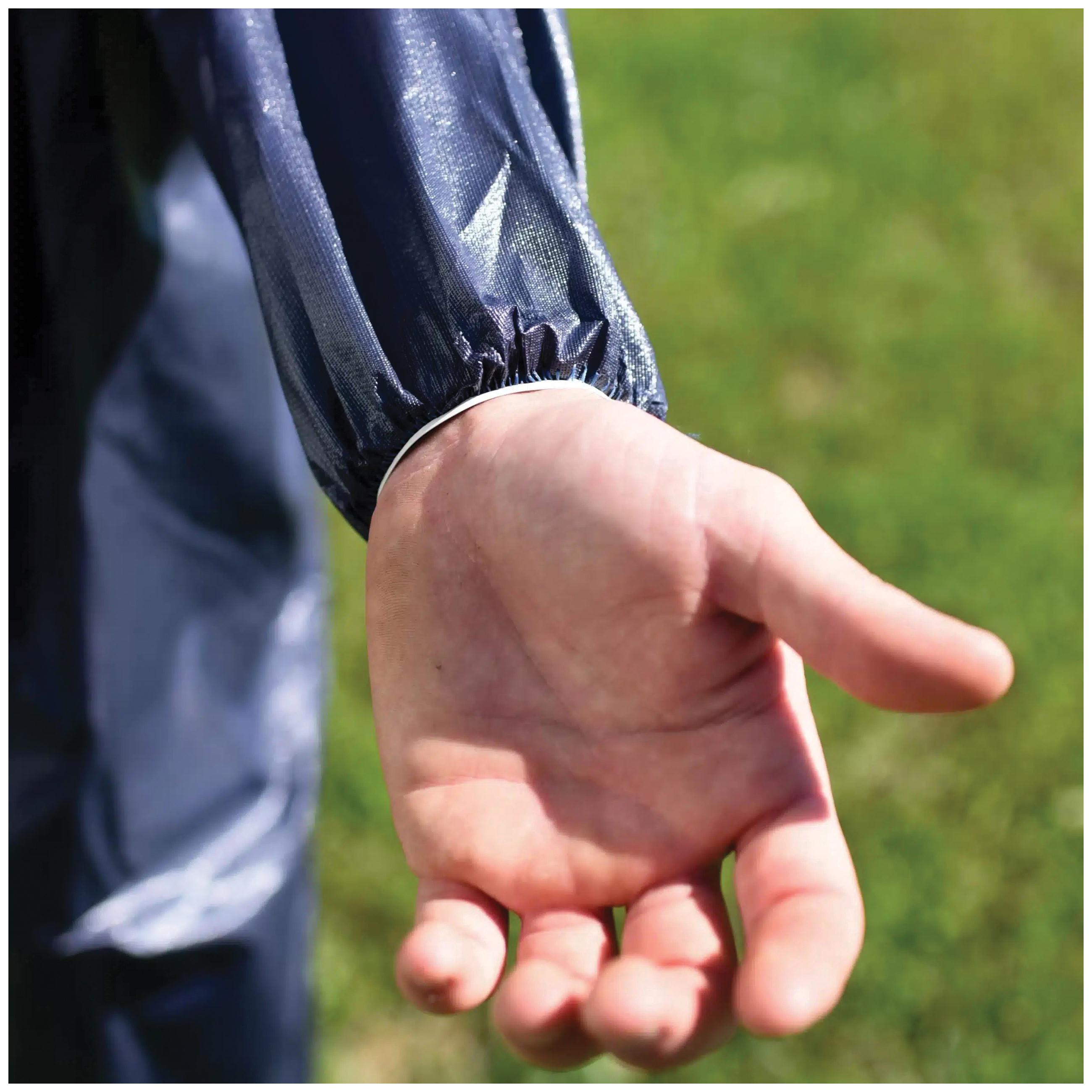 ShuBee® HydroShield™ C-SB-CA-WP-DB-L Disposable Coverall, Men, L, Dark Blue, Comfortable Fit