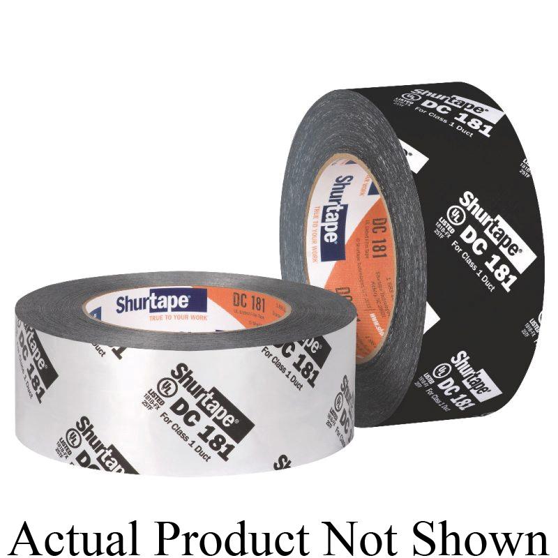 Shurtape® DC Series DC 181 Printed Film Tape, 2.7 mil Thick, 110 m L, Acrylic Adhesive