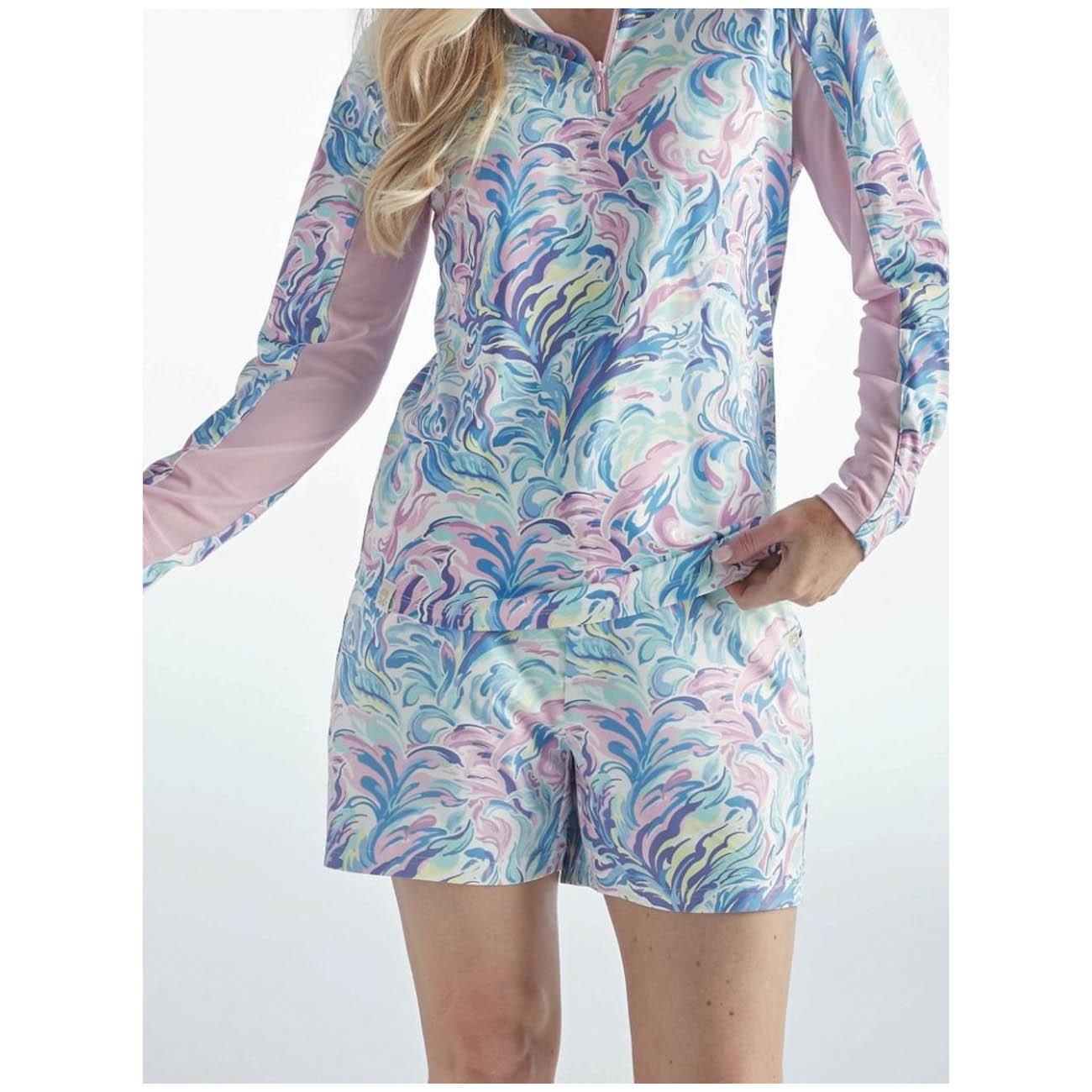 Simply Southern® 0125-SHORT-PTN-WTRCLR-XXL