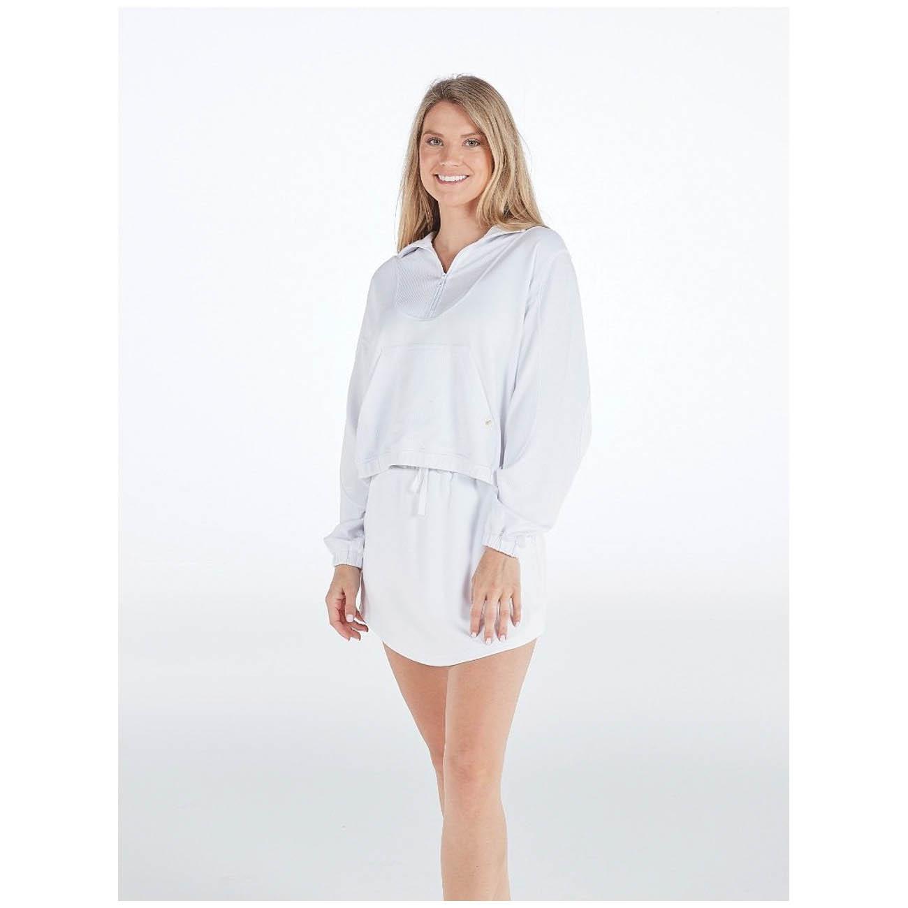 Simply Southern&reg; 0125-SKORT-ATHL-WHITE-M