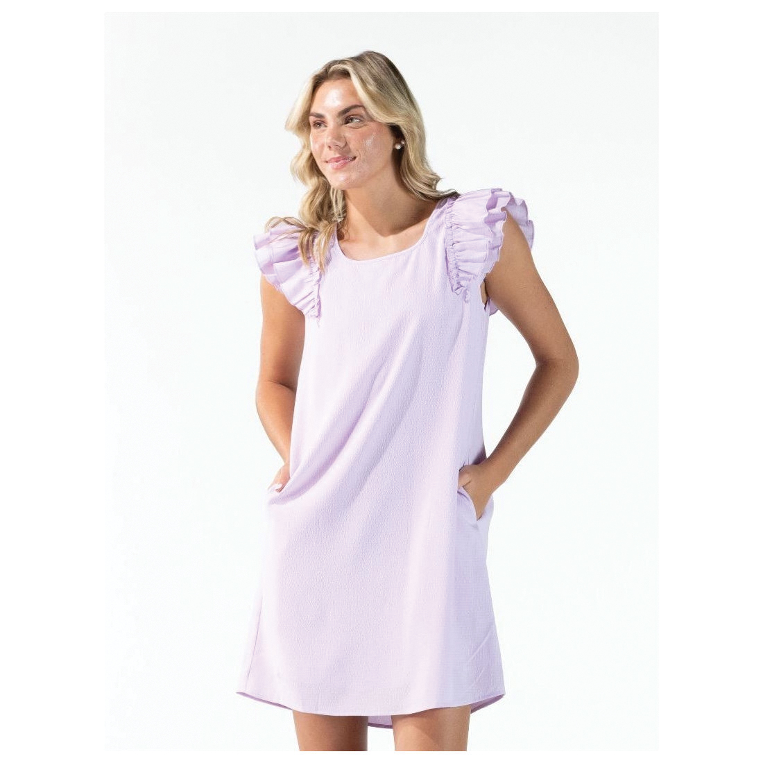 Simply Southern&reg; 0126-DRS-CQT-LILAC-XS