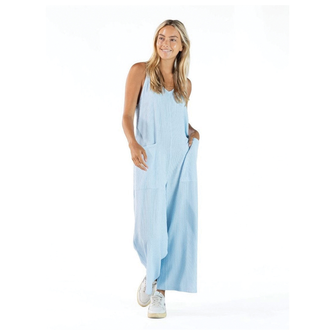 Simply Southern&reg; 0126-JUMPSUIT-CRD-TDL-M