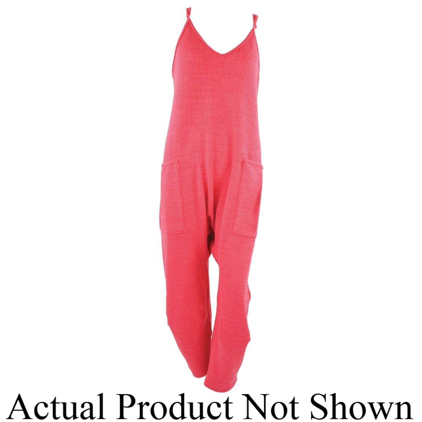 Simply Southern® 0224-JUMPSUIT-KNIT-CREAM-M