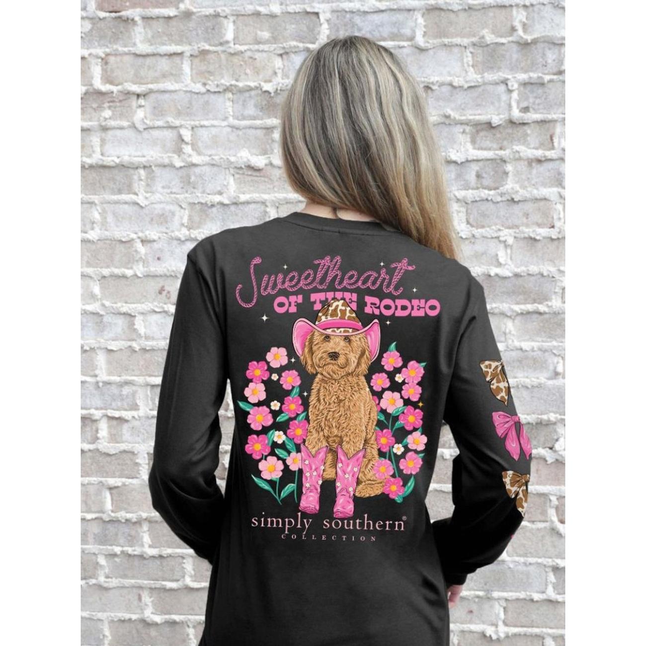 Simply Southern&reg; LS-SWEETHRT-BLACK-XL