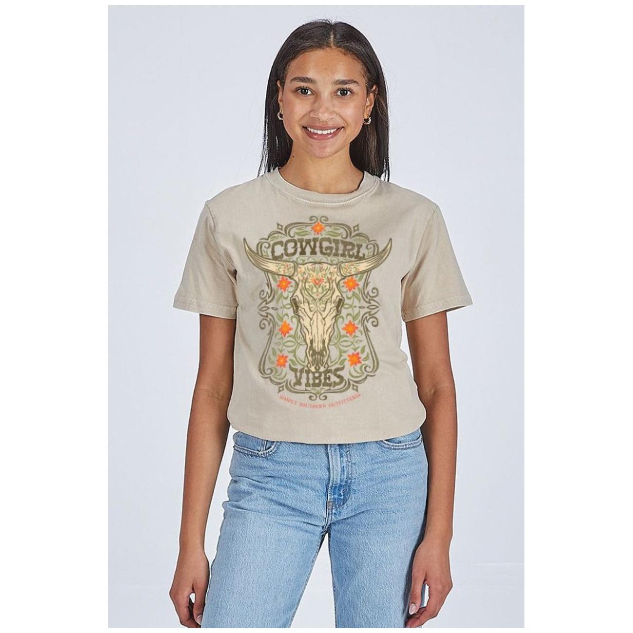Simply Southern&reg; SS-COWGIRLVIBES-WSHECRU-L