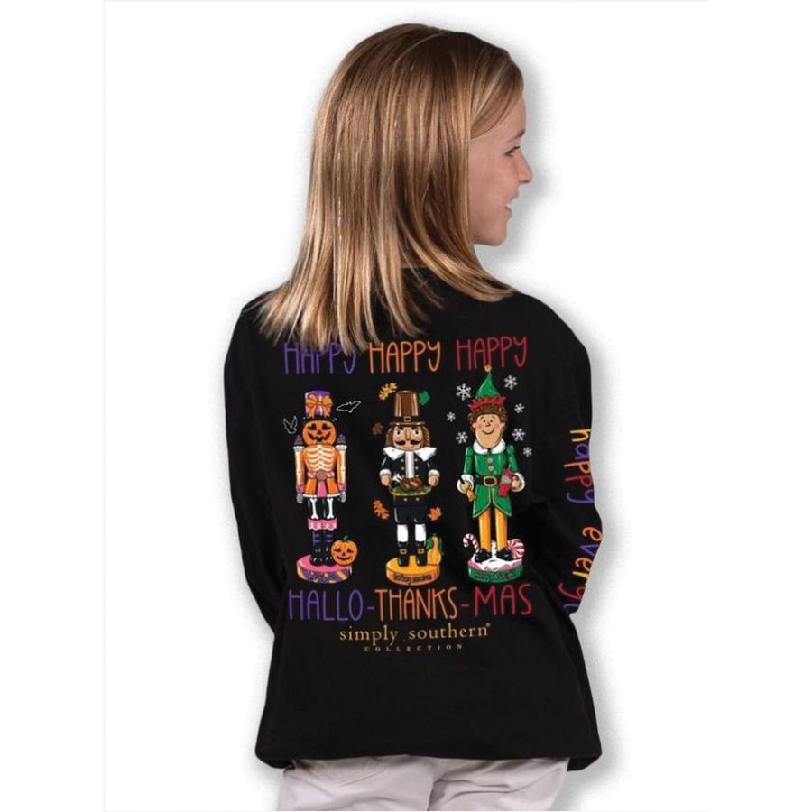 Simply Southern® YTH-LS-EVERYTHING-BLACK-M