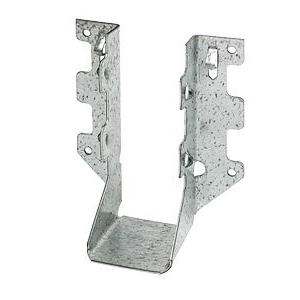 Simpson Strong-Tie® LUS26Z Light Capacity U-Shaped Hanger With Double-Shear Nailing, 2 x 6 in, 2 x 8 in Joist, Steel