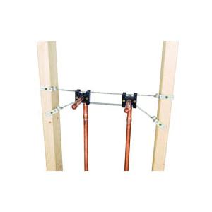 Sioux Chief 525-1622 Bracket, 25 lb Weight, 1/2 in Pipe, Steel, Galvanized, Screw, Stud, Wall Mounting