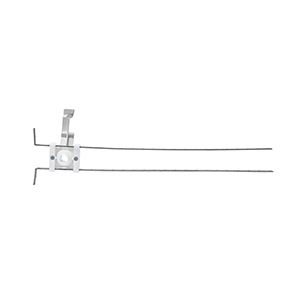 Sioux Chief&reg; Steel Strong Arm Bracket with Two 1/2 inch Lock Blocks For 24 inch Stud Bay, 25-1/4 inch, Galvanized