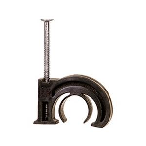 Twin Talon&trade; 555-23 Polyethylene Tube Hangers with Nail, 1/2 to 3/4 inch CTS, Black