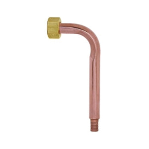 PowerPEX™, AccuCrimp™ Copper Swivel Stubout Elbow, 1/2 inch x 1/2 inch, PEX x FIP