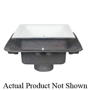 Sioux Chief&reg; Cast Iron Floor-Mounted Utility Sink, 3 inch x 9 inch x 12 inch