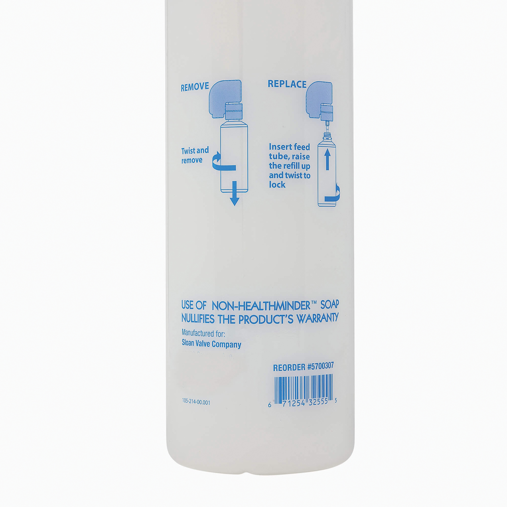 Sloan® 5700307 Liquid Hand Soap Refill, Green thumbnail 2