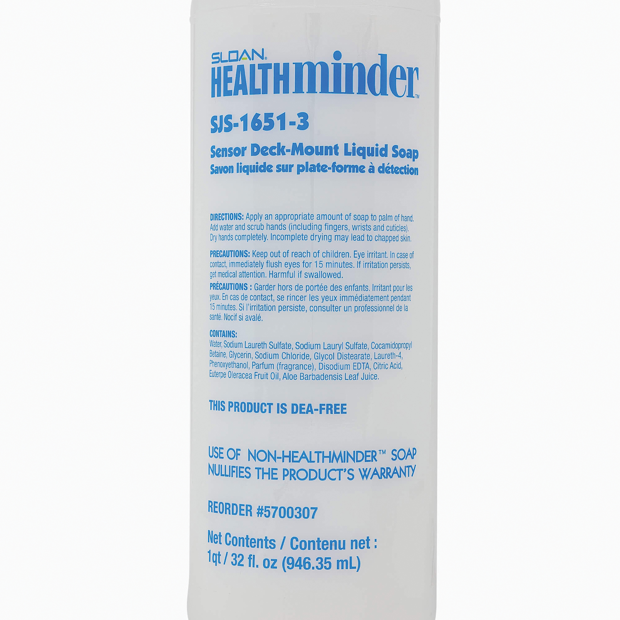 Sloan® 5700307 Liquid Hand Soap Refill, Green