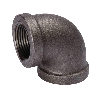 Southland® 520-003 Elbow, 1/2 in, FNPT Connection, 90 deg, Pressure Class: 150 lb, Malleable Iron, Black Oxide
