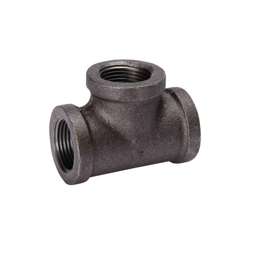 Southland® 520-603 Tee, 1/2 in, FNPT Connection, Pressure Class: 150 lb, Malleable Iron, Black Oxide