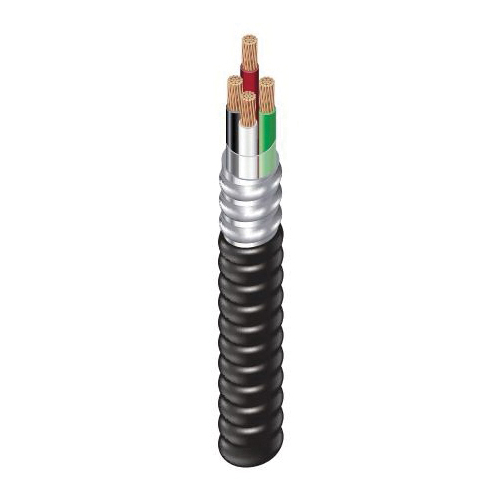 Southwire® EZ-IN™ 58628802 Mini-Split Shielded Thermostatic Wire, 600 VAC, 4-Conductor, 16 AWG Conductor, Stranded