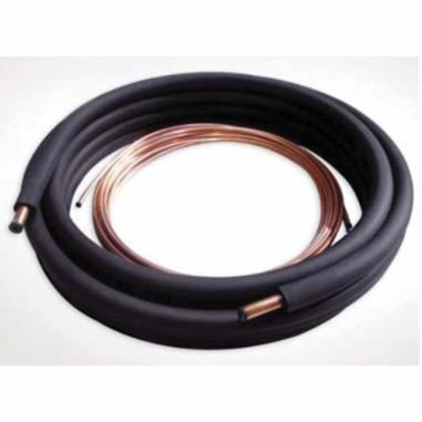Streamline® 00421000C Standard Line Set With Elastomeric Insulation, 100 ft L, 1/4 in Suction Line, Copper, Black